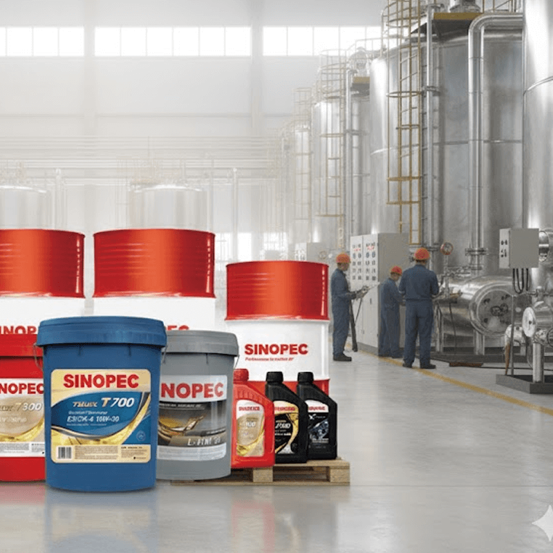 produk pelumas Sinopec industri